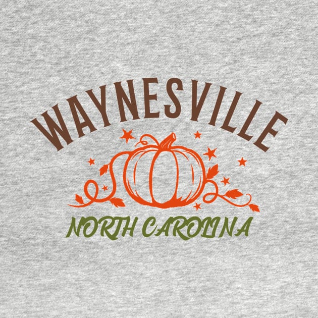 Waynesville, North Carolina Fall by Mountain Morning Graphics